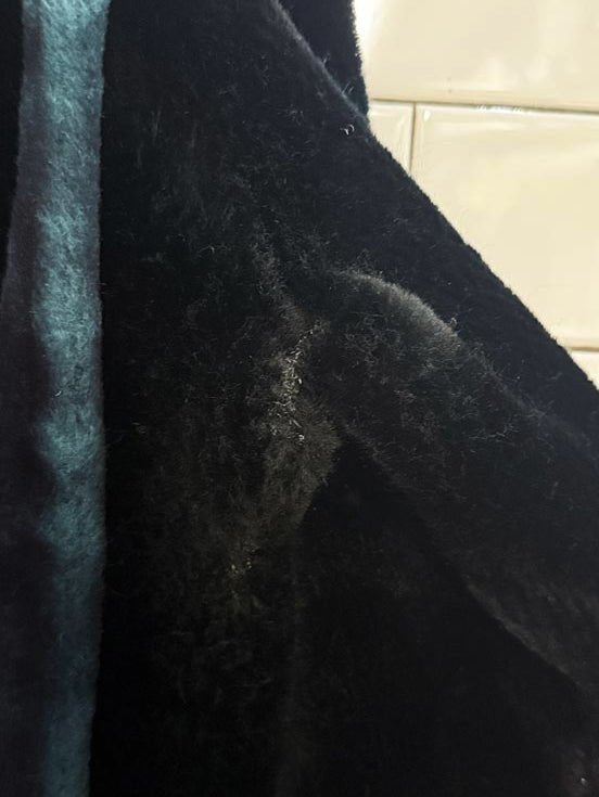 vintage casper faux fur bomber jacket | union made in USA - good market thrift store