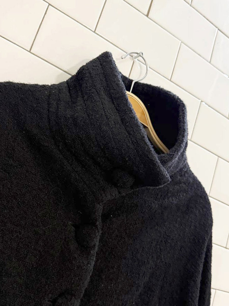 vintage celtic lambswool - blend knit cape | made in Ireland - good market thrift store