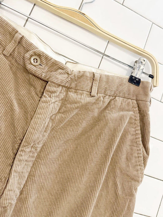 vintage chunky cord straight leg trousers - good market thrift store