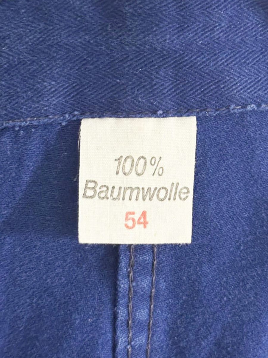 vintage cotton wide leg raw hem soft twill overalls - good market thrift store