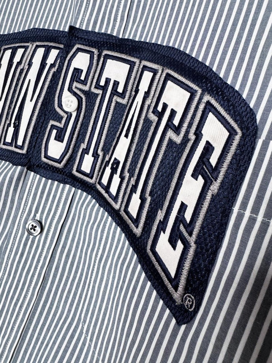 vintage eddie bauer x penn state collegiate sporty prep cropped shirt | rework - good market thrift store