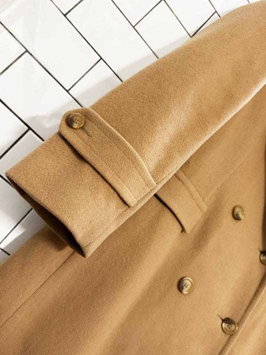 vintage forecaster of boston 100% wool double breasted coat | made in USA - good market thrift store