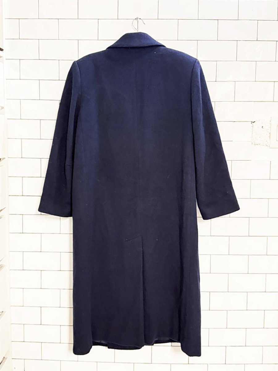 vintage forecaster of boston 100% wool double breasted coat | union made in USA - good market thrift store