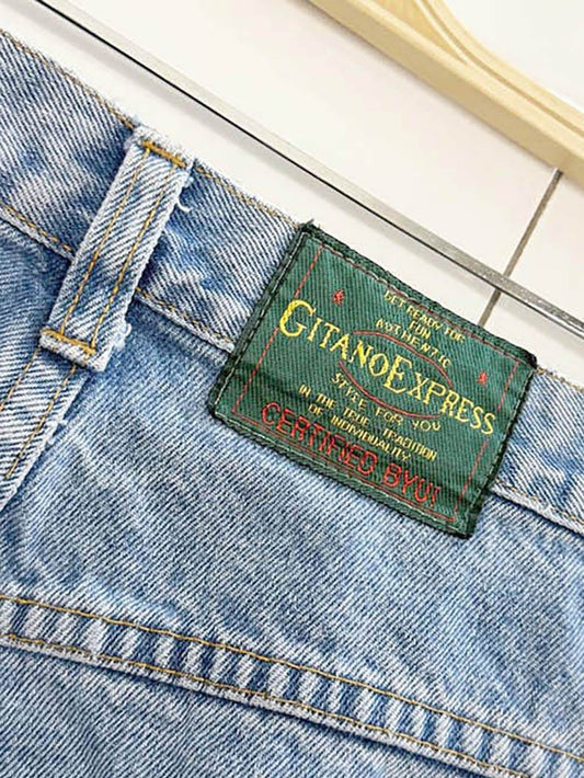 vintage gitanoe express high - rise tapered jeans - good market thrift store