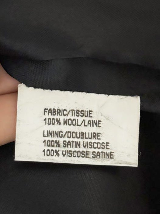 vintage hammersley 100% wool double breasted coat | made in England - good market thrift store