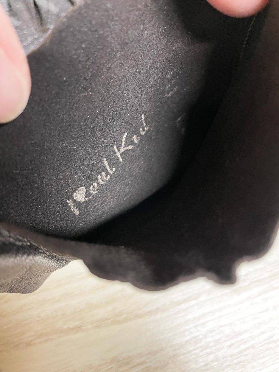 vintage kid goatskin leather gloves | unlined - good market thrift store