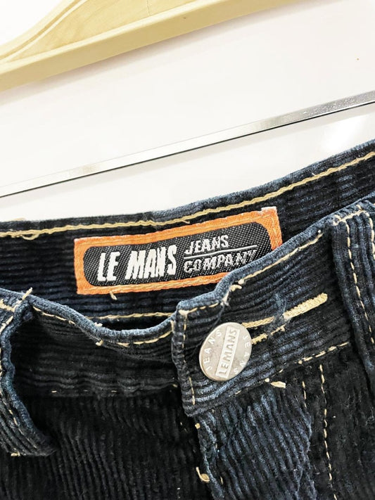 vintage le mans chunky cord carpenter pants - good market thrift store