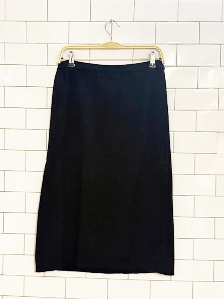 vintage LNO sportswear knit midi skirt - good market thrift store