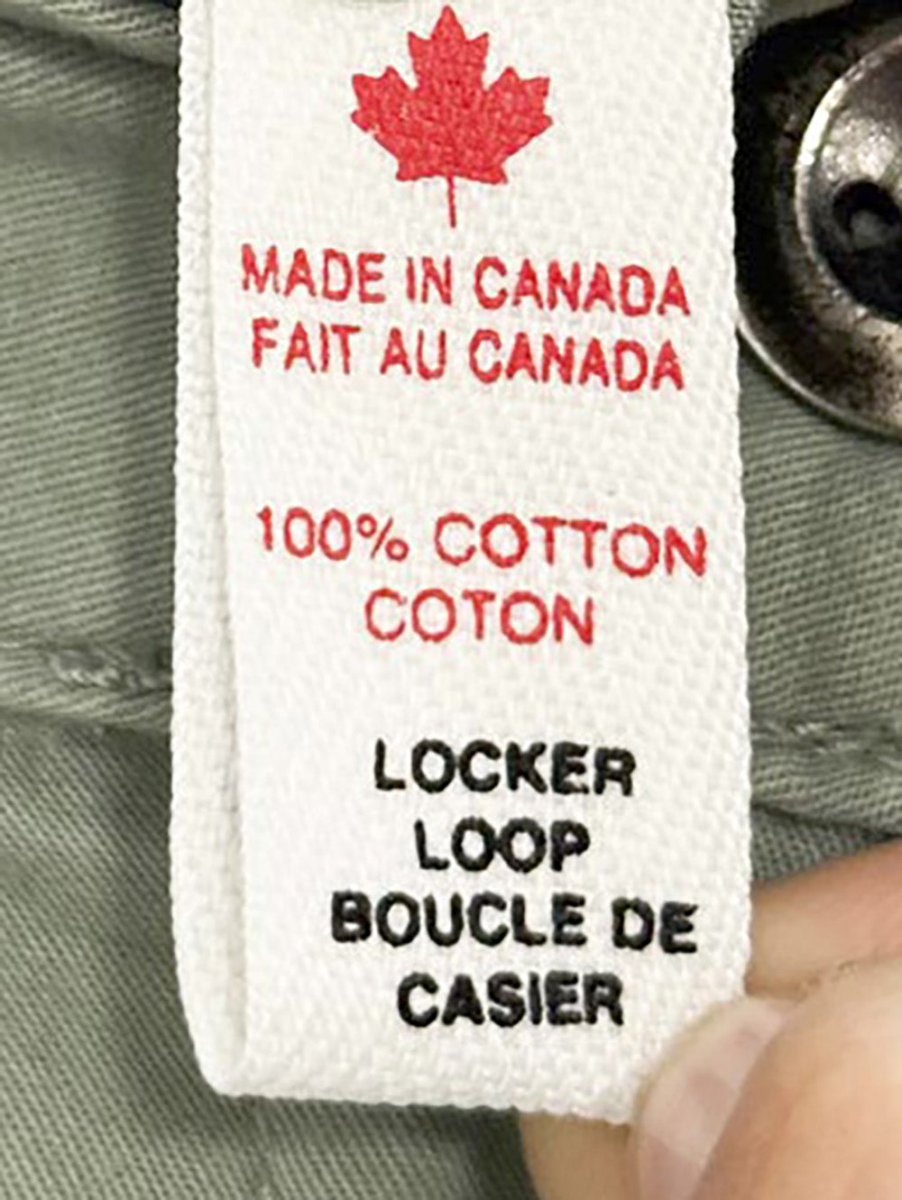 vintage locker loop pleated country twill midi skirt | made in Canada - good market thrift store