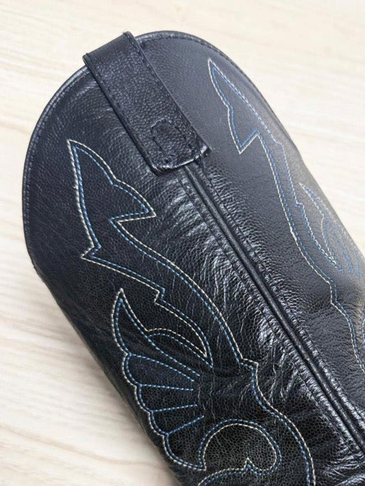 vintage masterson boot co. leather western cowboy boots - good market thrift store