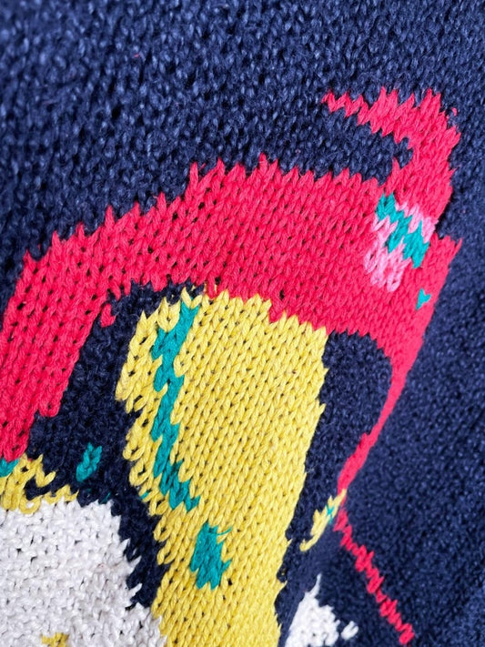 vintage merona oversized skiier knit sweater - good market thrift store