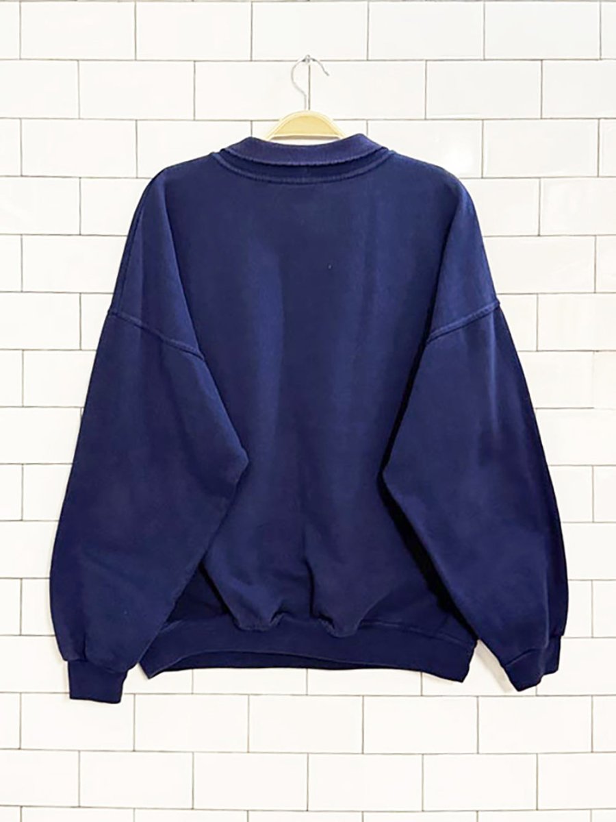 vintage NR collared hummingbird embroidered sweatshirt | northern reflections - good market thrift store