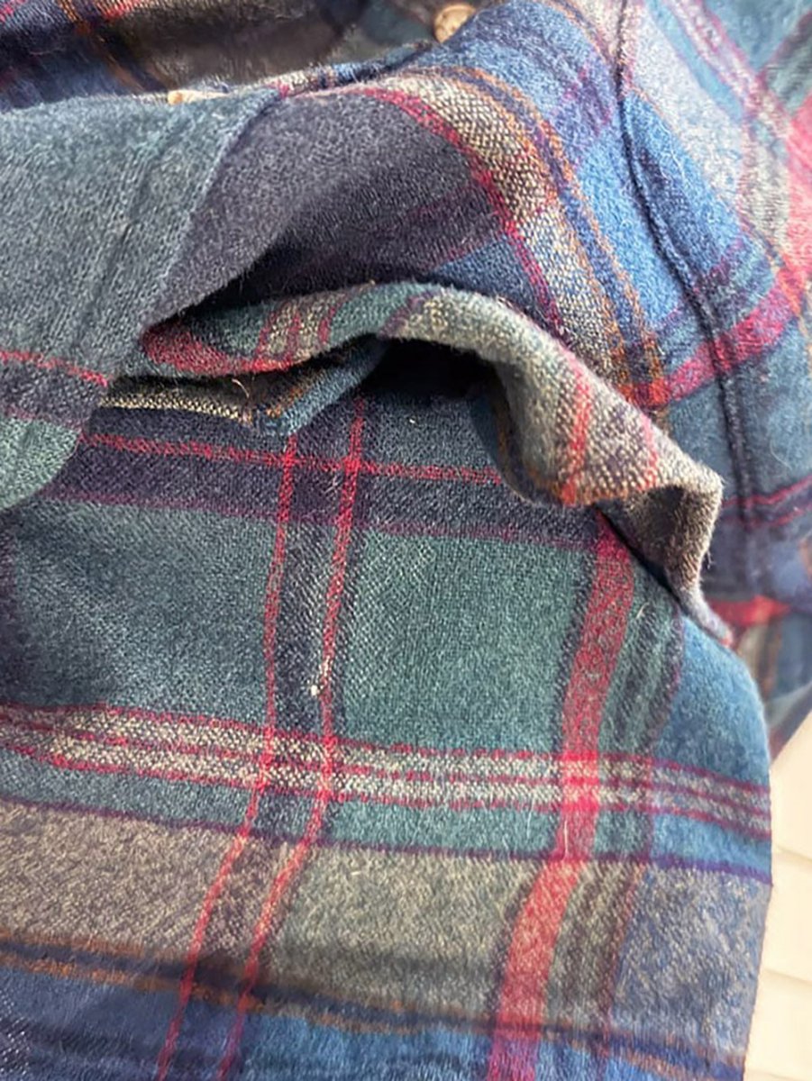 vintage pendleton 100% wool flannel shirt | made in USA - good market thrift store