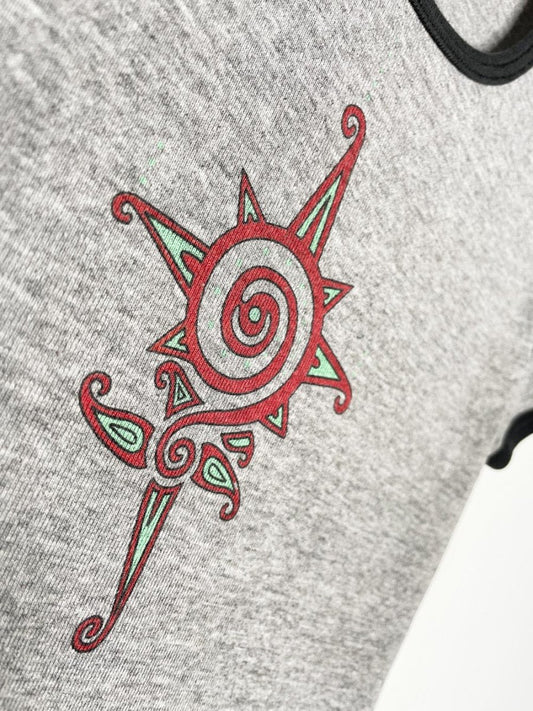 vintage sarah mclachlin 1997 baby rib ringer tee | stanfields 1856 - good market thrift store