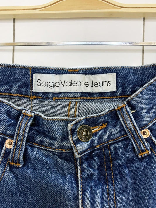 vintage sergio valente high waisted cut off denim shorts - good market thrift store