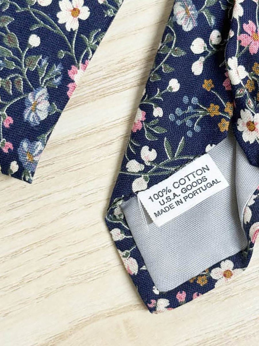 vintage stafford floral neck tie | country collection - good market thrift store