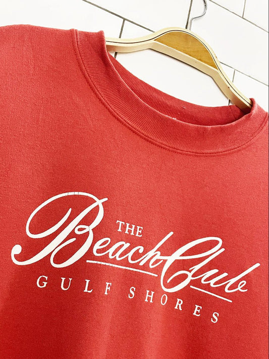 vintage the beach club gulf shores sweatshirt | gildan - good market thrift store