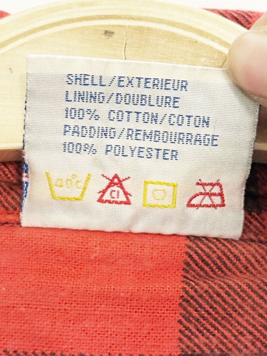 vintage the great plains full zip plaid batted vest - good market thrift store