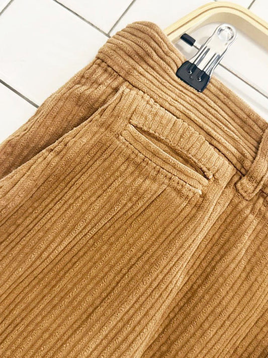 vintage united colors of benetton chunky cord trousers - good market thrift store