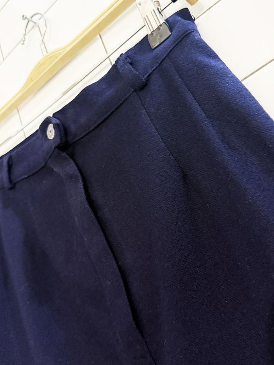 vintage wool serval zipper mini skirt - good market thrift store