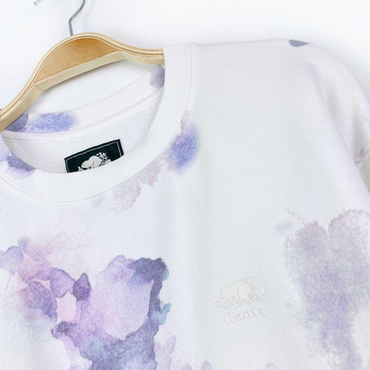 roots 2020 watercolour sweatshirt