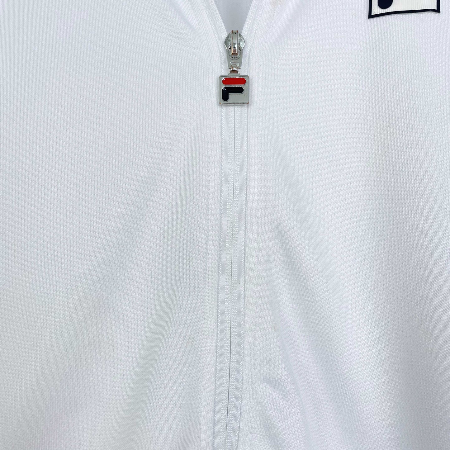 fila all white private club tennis jacket