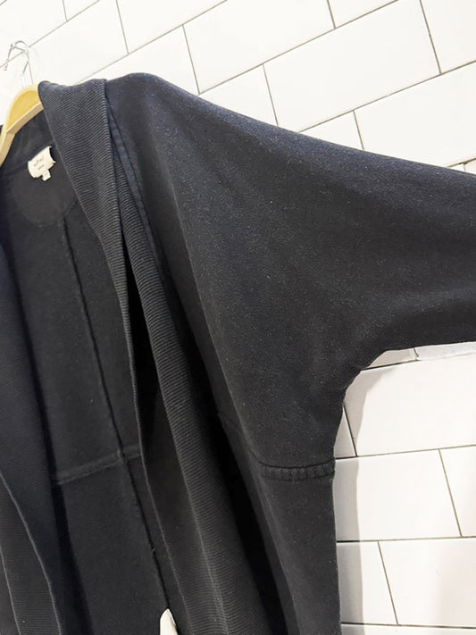 wilfred diderot open cocoon sweatshirt cardigan | aritzia - good market thrift store