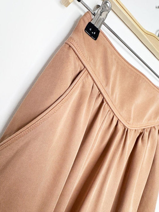 wilfred gabrielle basque waist midi skirt | aritzia - good market thrift store