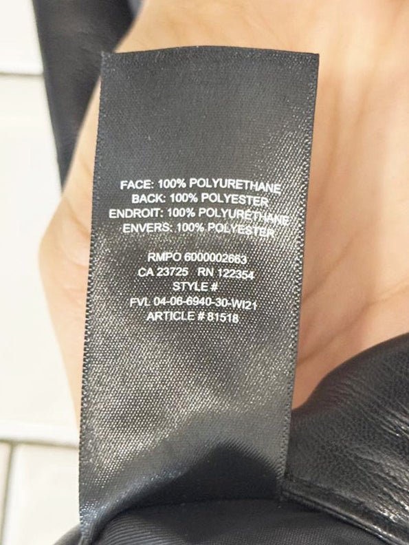 wilfred the melina faux leather pants | aritzia - good market thrift store