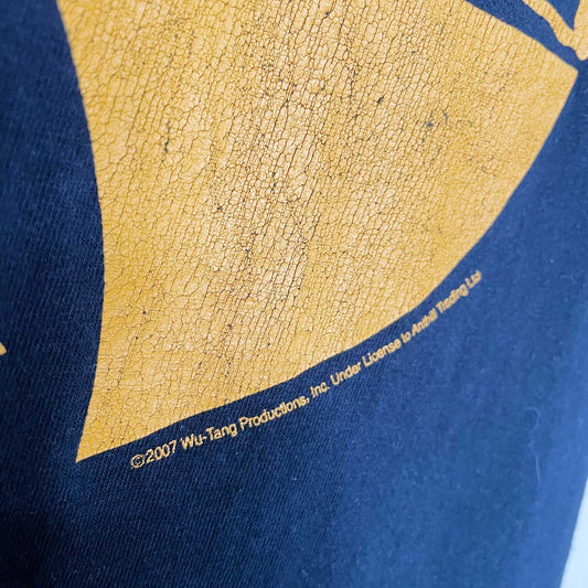 wu-tang 2007 band tee - size small