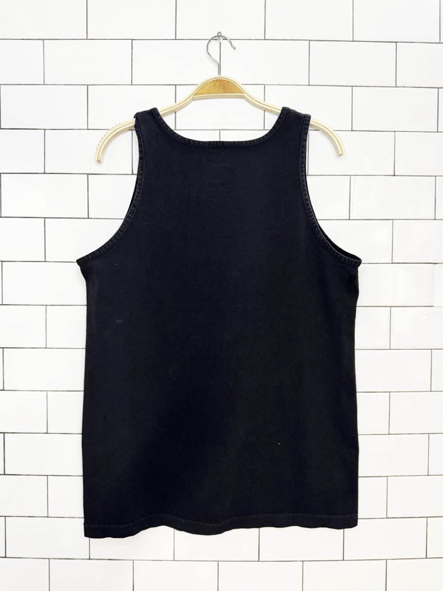 wutang clan graphic tank top - good market thrift store
