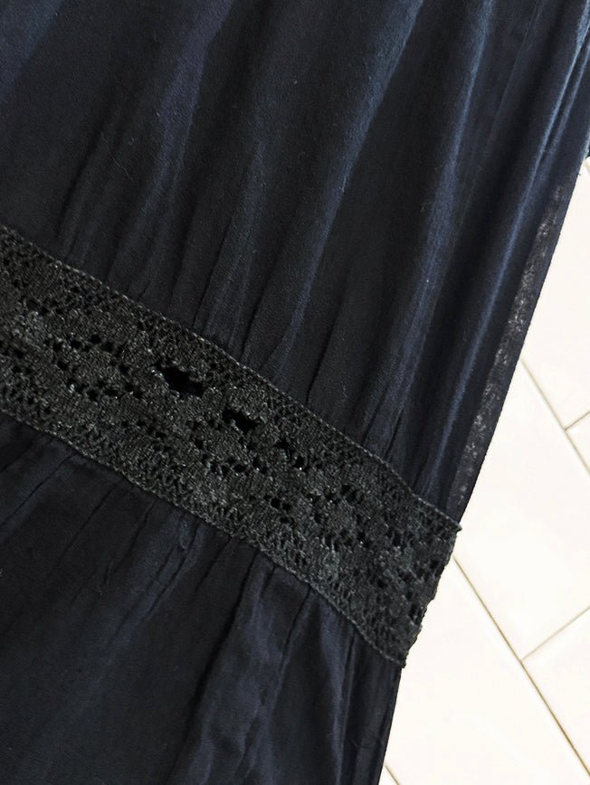 y2k bizz girl smocked tiered strapless maxi dress | skirt - good market thrift store