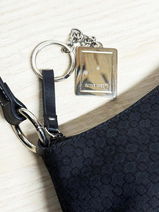 y2k nine west monogram shoulder bag + wallet set - good market thrift store