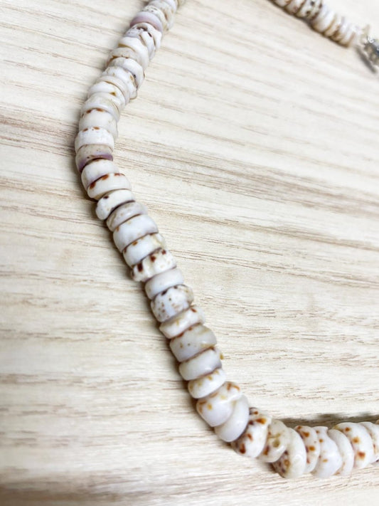 y2k puka shell choker necklace - good market thrift store