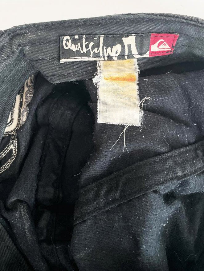 y2k quicksilver roxy striped cadet cap - good market thrift store