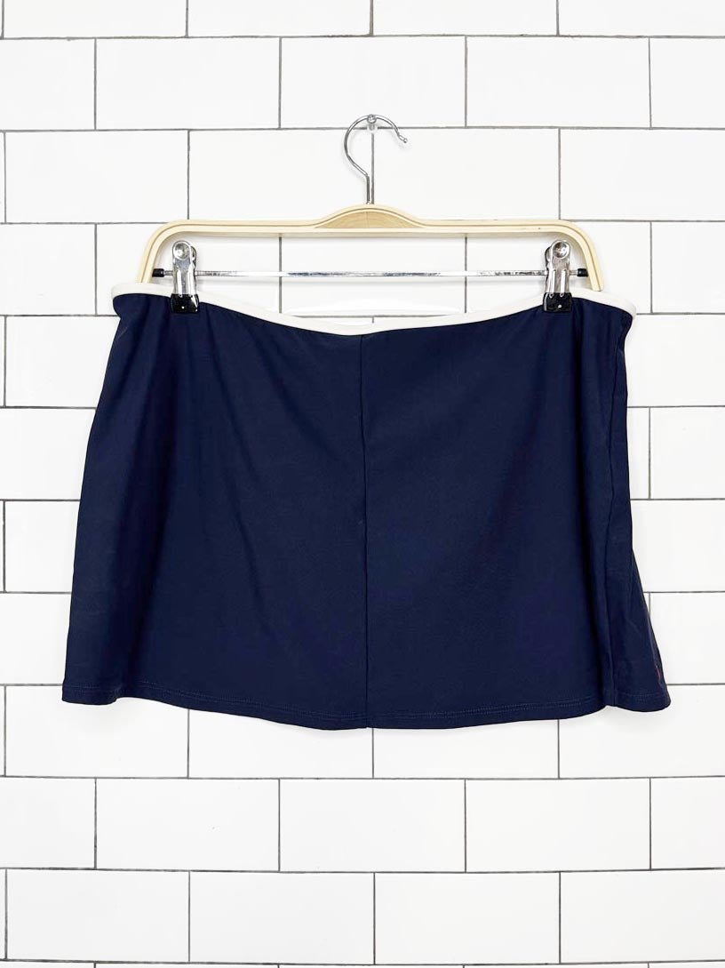 y2k ralph lauren sport stretch poly micro mini skirt - good market thrift store