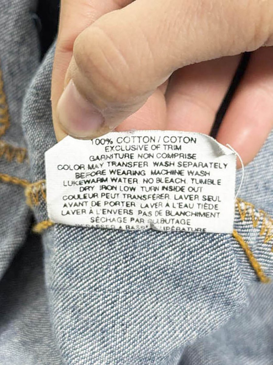 y2k tommy hilfiger denim worker tote bag | made in Canada - good market thrift store