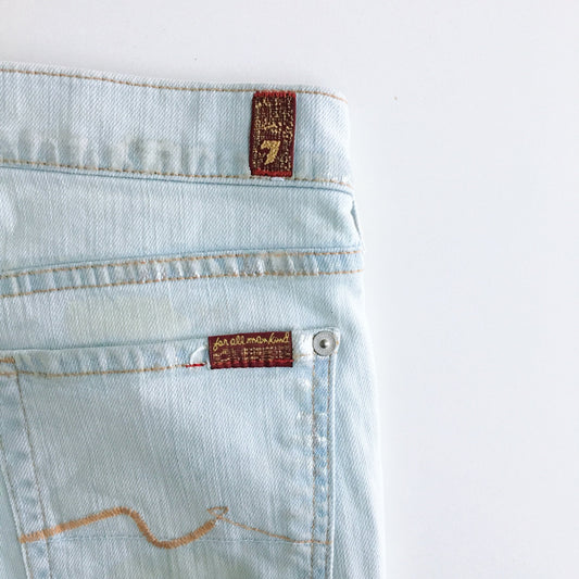 7 for all Mankind Roxanne Skinny Jeans - size 28