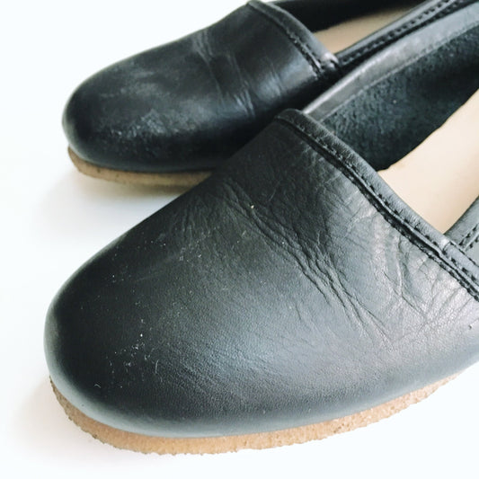Punto Pigro Leather Ballet Flats - size 6
