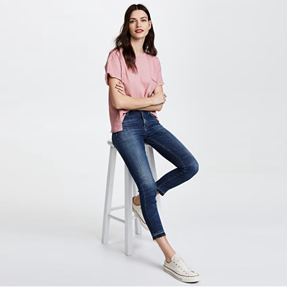 Citizens of Humanity Rocket Crop High Rise Skinny Jeans - size 23