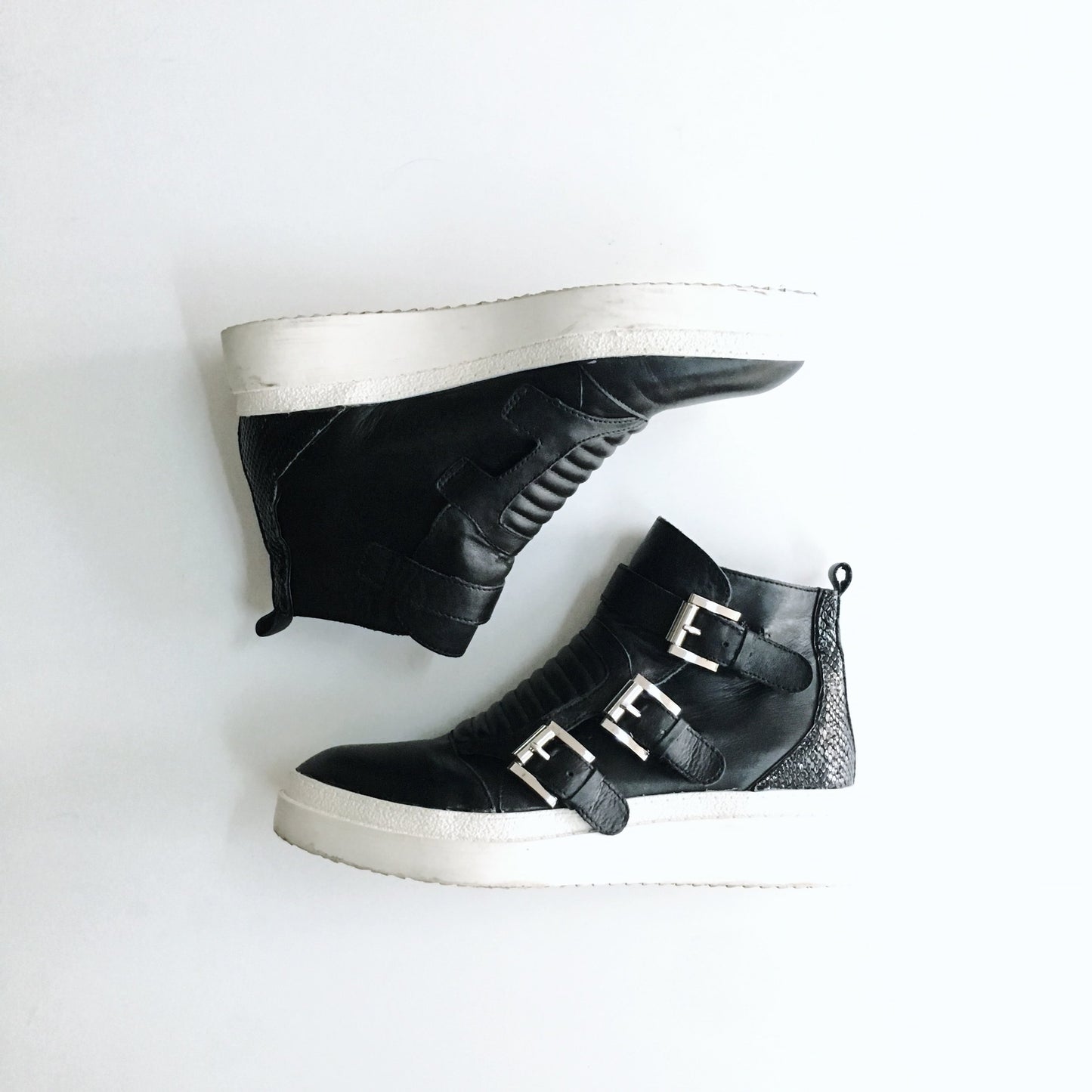 The Wishbone Collection Sneaker Boots - size 10