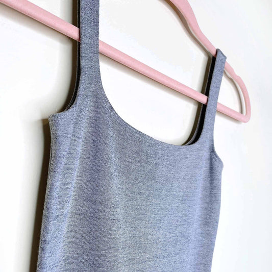 american apparel bodycon ponte tank dress - size xs