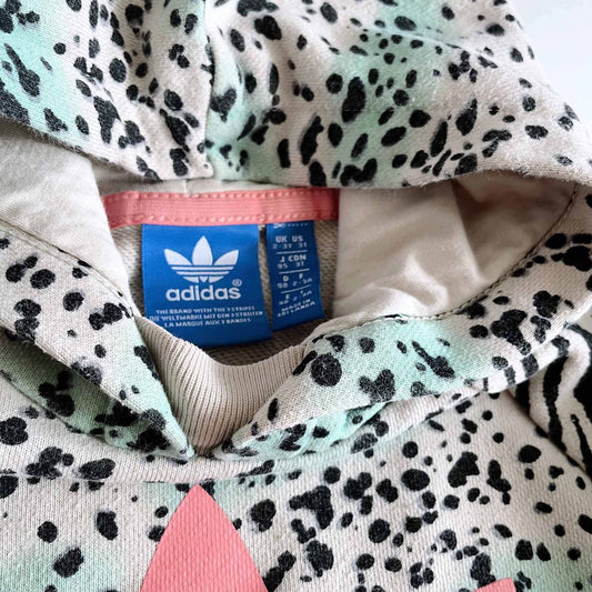 kids adidas animal print hoodie - size 3T
