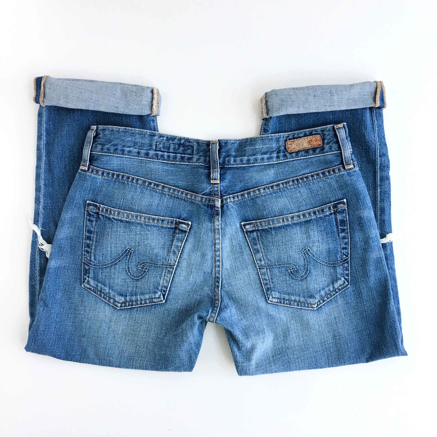 AG Ex-Boyfriend Crop - size 26R