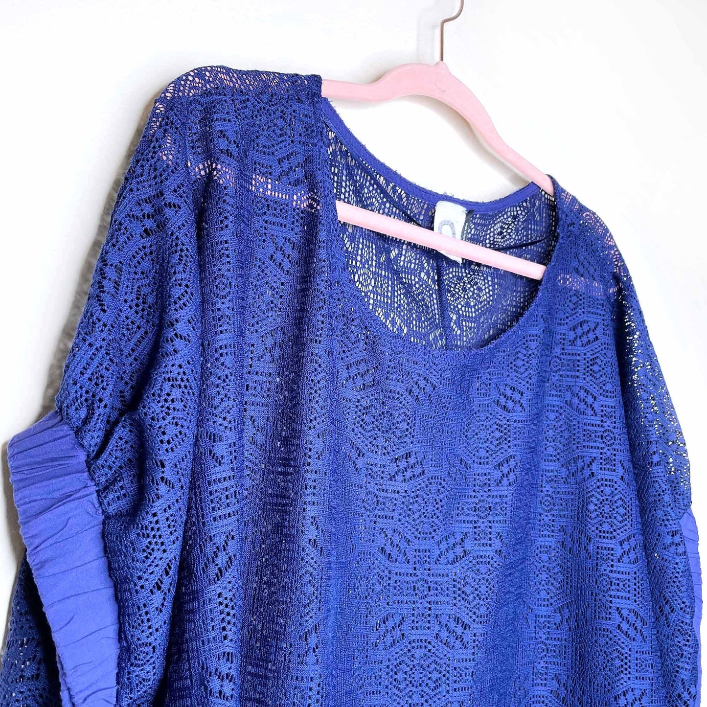 akemi + kin bratton lace swim cover up - size m/l