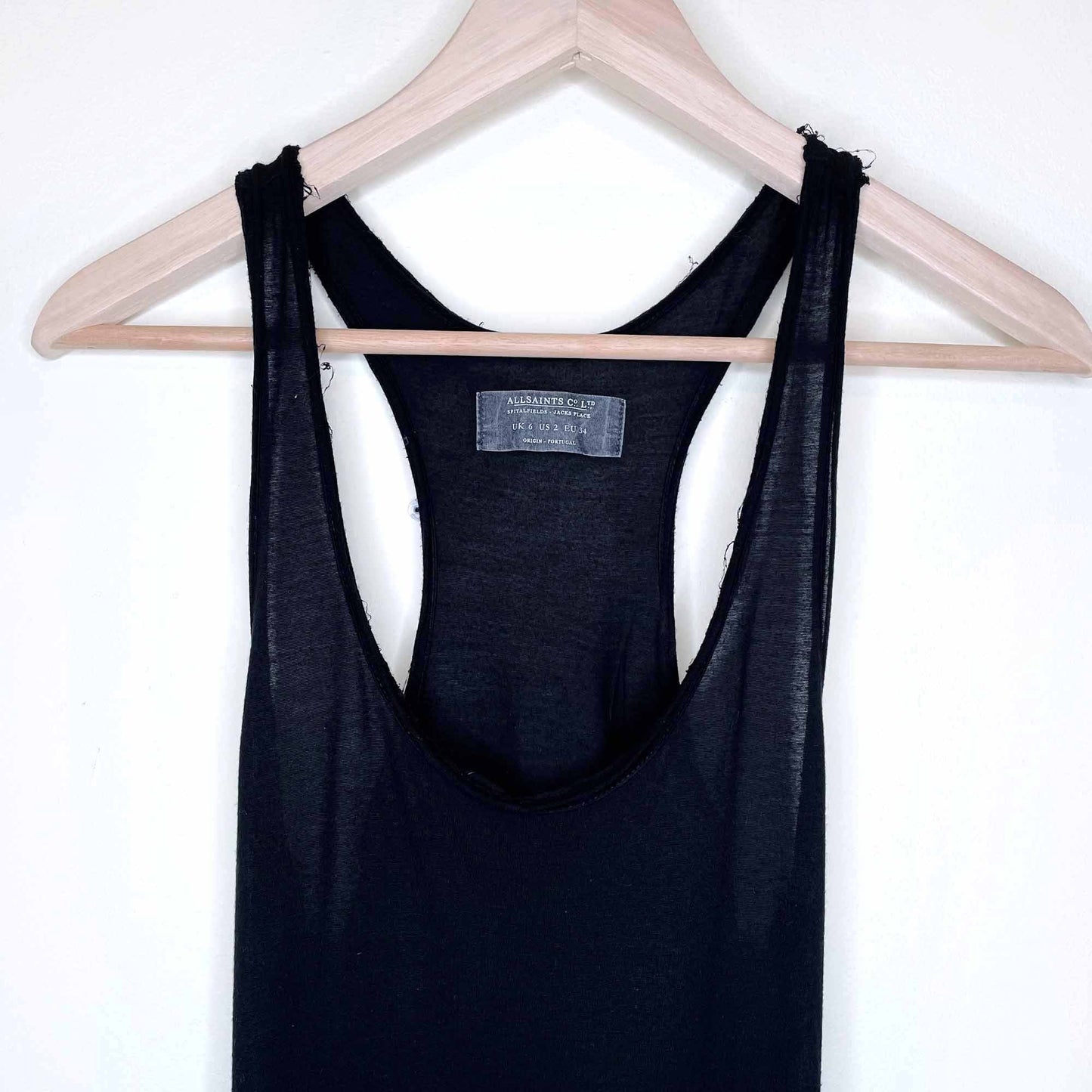 all saints lightweight silk-blend tank biker dress - size 2