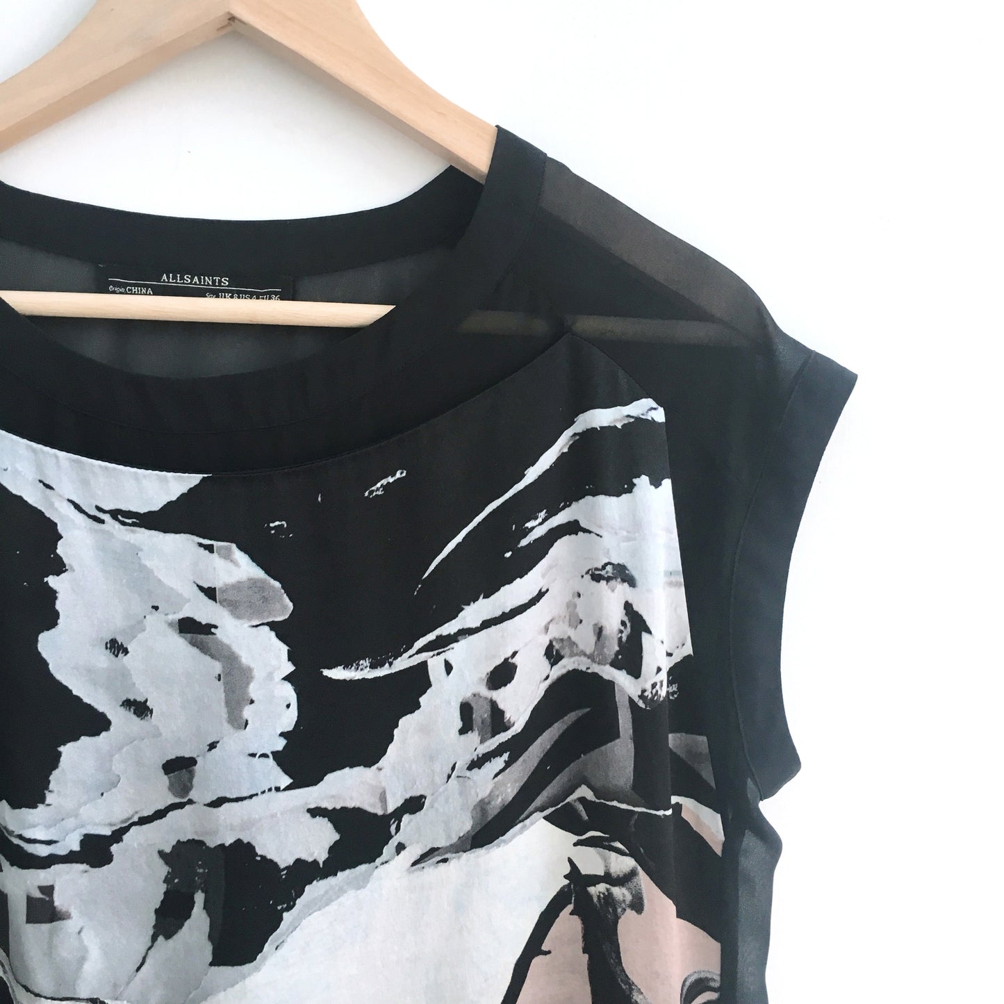 All Saints Silk Dress - size 4