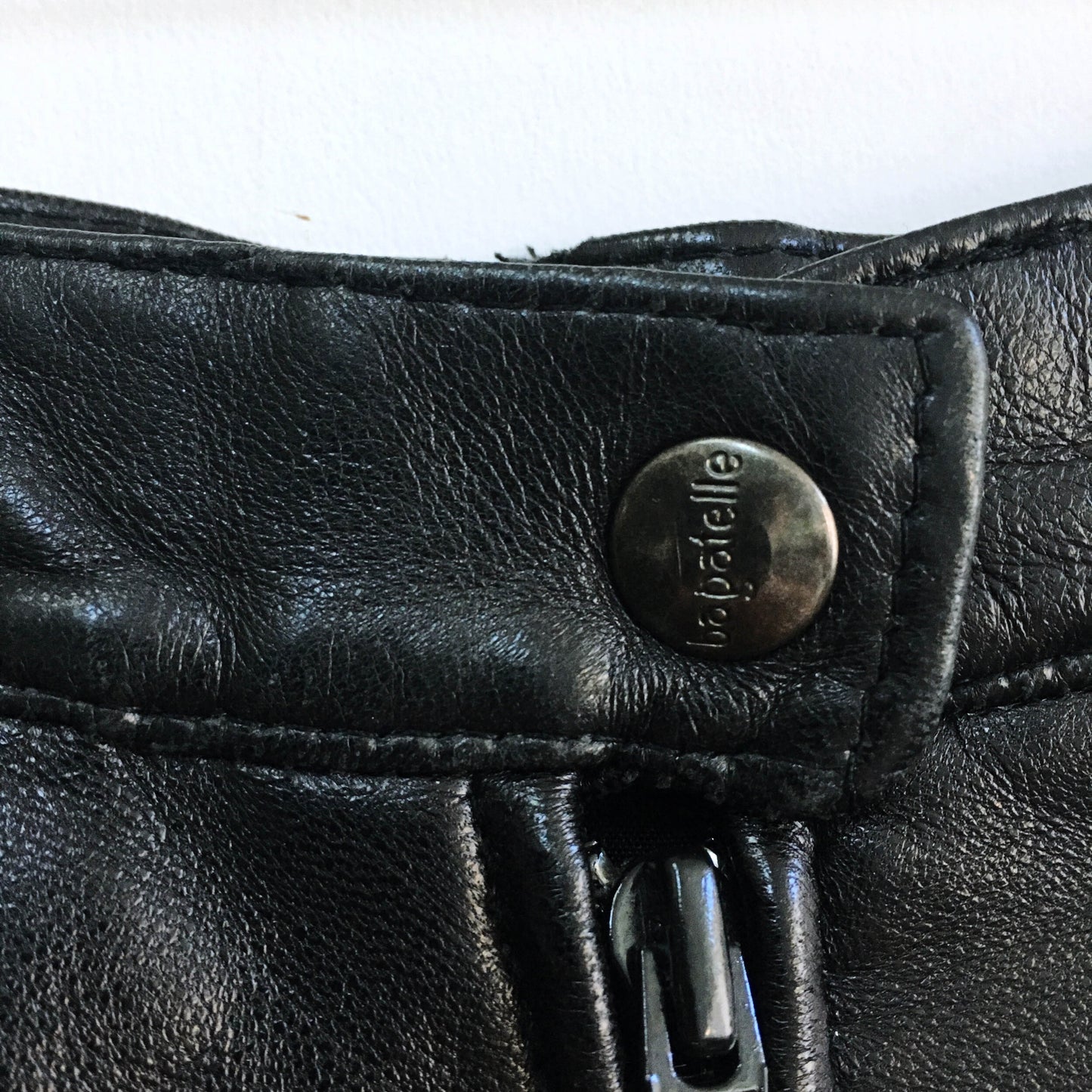 Vintage Bagatelle leather maxi skirt - size Small