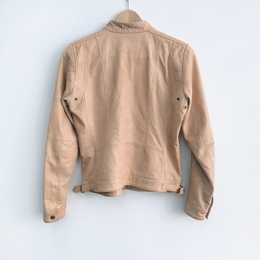 Banana Republic Leather Moto Jacket - size xs