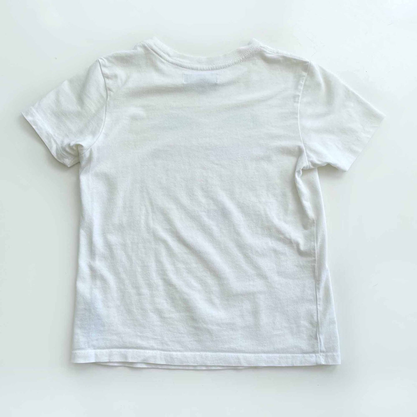 hudson's bay hbc stripes kids heart tee - size 6